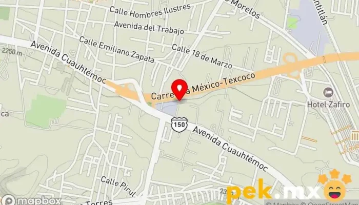 mapa de SUBESTACION ELECTRICA REYES 230 KV Compañía eléctrica en Los Reyes Acaquilpan