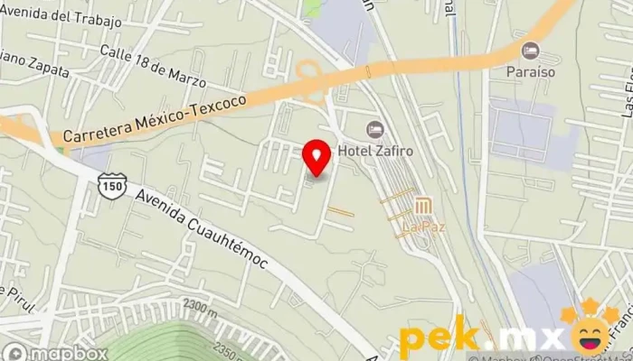 mapa de Suministros Eléctricos del Centro Electricista, Compañía eléctrica, Tienda de iluminación en Los Reyes Acaquilpan