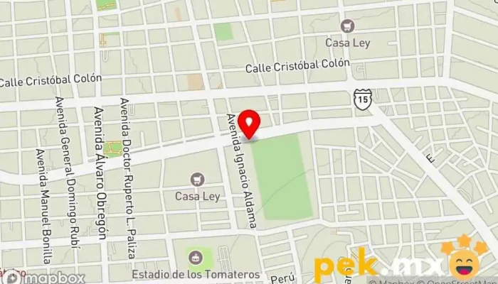 mapa de Taller Autoelectrico Juan Taller de reparación de automóviles en Culiacán Rosales
