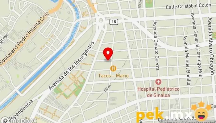 mapa de Taller de Servicios Harper Electricista en Culiacán Rosales