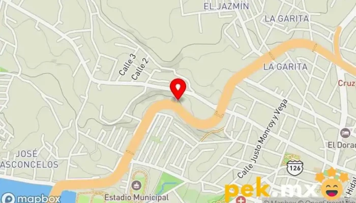 mapa de Taller Eléctrico Navarrete Taller mecánico en Santa Cruz Bombatevi