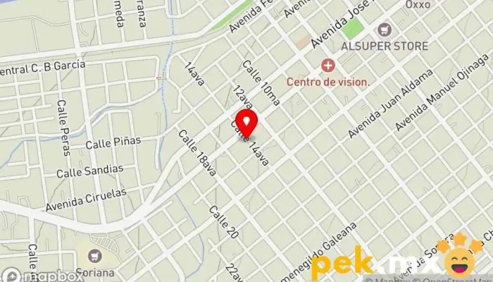mapa de TALLER ELÉCTRICO PEPE Taller de automóviles en Cuauhtémoc