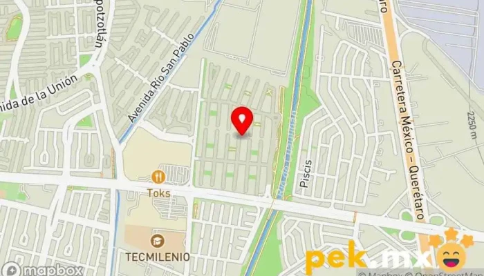 mapa de Tecc Servicio de instalación eléctrica en Cuautitlán Izcalli