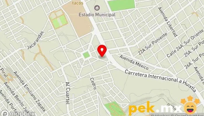 mapa de Técnico Electricista comitan Electricista en 