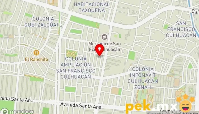 mapa de Tecnico Electricista Recidencial Electricista en Coyoacán, Ciudad de México