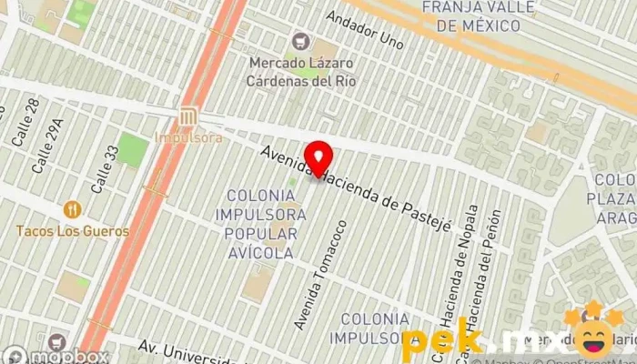 mapa de Tecnihogar Florian Electricista en Ciudad de México