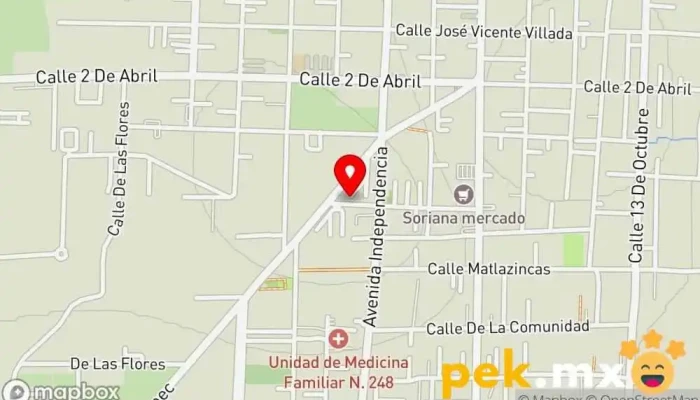 mapa de Tecno Control Electricista en San Mateo Atenco