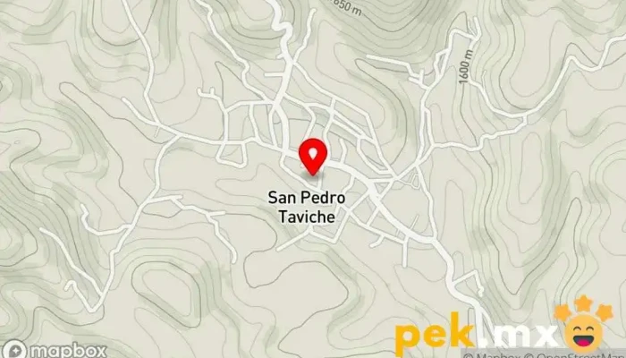 mapa de Templo De San Pedro Apóstol Iglesia en San Pedro Taviche