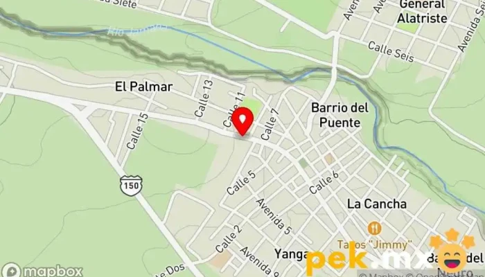mapa de TJ Servicios y Mantenimiento Automotriz Taller de reparación de automóviles, Soporte y servicios informáticos, Cerrajero, Servicio de instalación de ventanas en Yanga