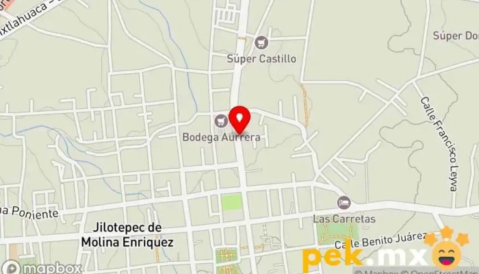 mapa de Tlapaleria y Ferreteria Aries House Tools Ferretería en Jilotepec de Molina Enríquez