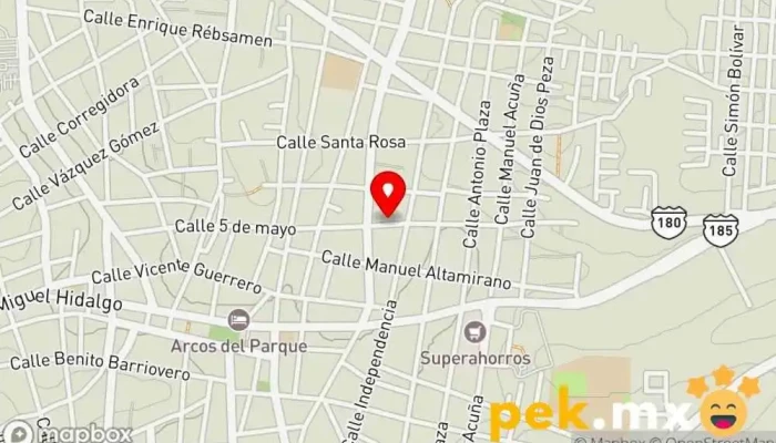 mapa de Total frio refrigeración , Aires acondicionados y electricidad Contratista de aire acondicionado en Acayucan