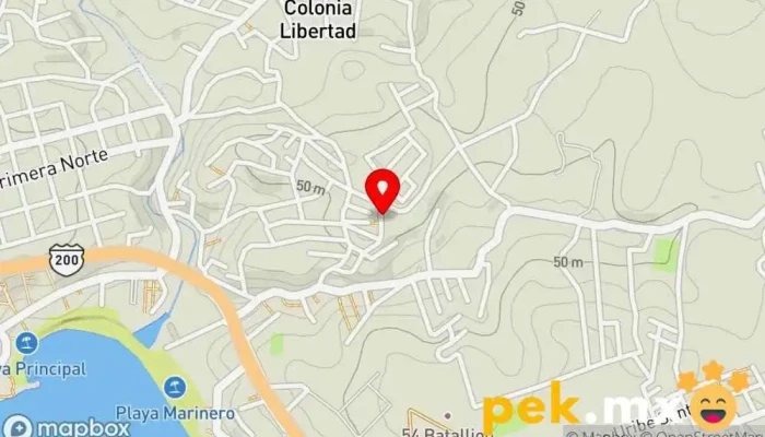 mapa de Trabajos Ramírez (PLOMERIA, ELECTRICIDAD, HERRERIA, PINTURA, CARPINTERIA, LAVADO DE TINACOS Y CISTERNA) ENTRE OTROS SERVICIOS Electricista, Herrero, Pintura, Fontanero, Carpintero en Brisas de Zicatela