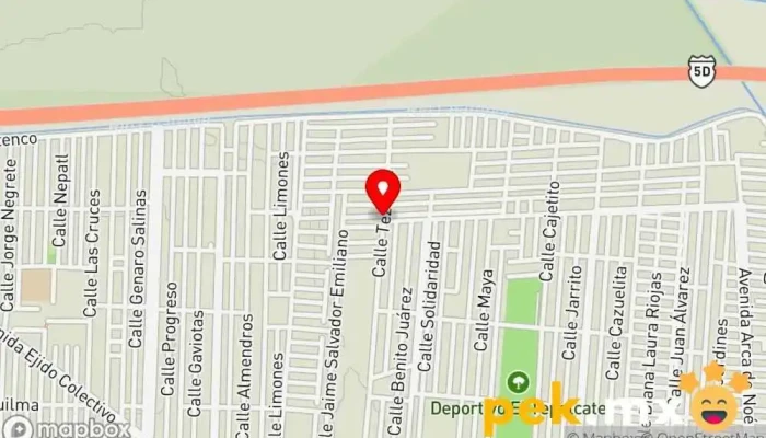 mapa de Trabajos Varios AB Pintor, Albañil, Electricista, Fontanero en Mexico