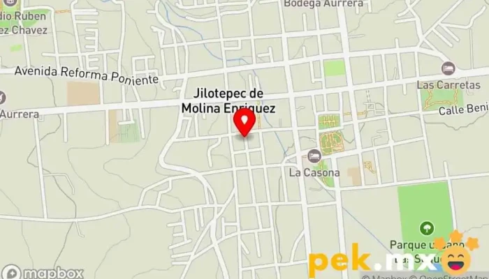 mapa de Triturados San Gabriel SA de CV Centro de reciclaje en Jilotepec de Molina Enríquez