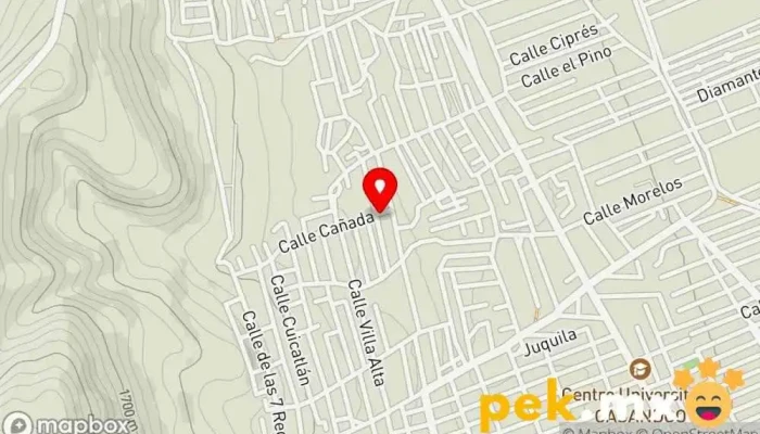 mapa de Tubos Y Conexiones Tienda de electricidad en Santa María Atzompa