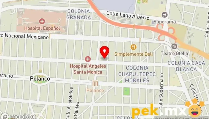 mapa de UVIE Servicio de instalación eléctrica en Miguel Hidalgo, Ciudad de México