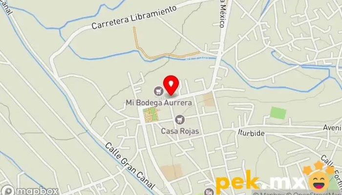 mapa de VALMAX Electric Tienda de electricidad en Tequixquiac