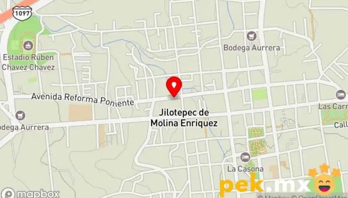 mapa de Veyron Cerrajero en Jilotepec de Molina Enríquez