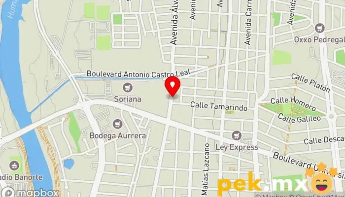 mapa de Vicom Electricidad Contratista en Culiacán Rosales