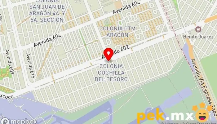 mapa de Vindelec México Servicio de instalación eléctrica en Gustavo A. Madero, Ciudad de México