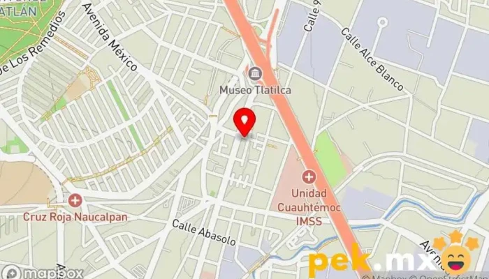 mapa de Vyreyme Servicio de reparación de motores de baja potencia, Electricista en Naucalpan de Juárez